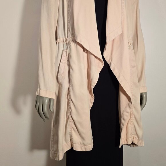 Soft Denim Coat Jacket Waterfall - Picture 2 of 5